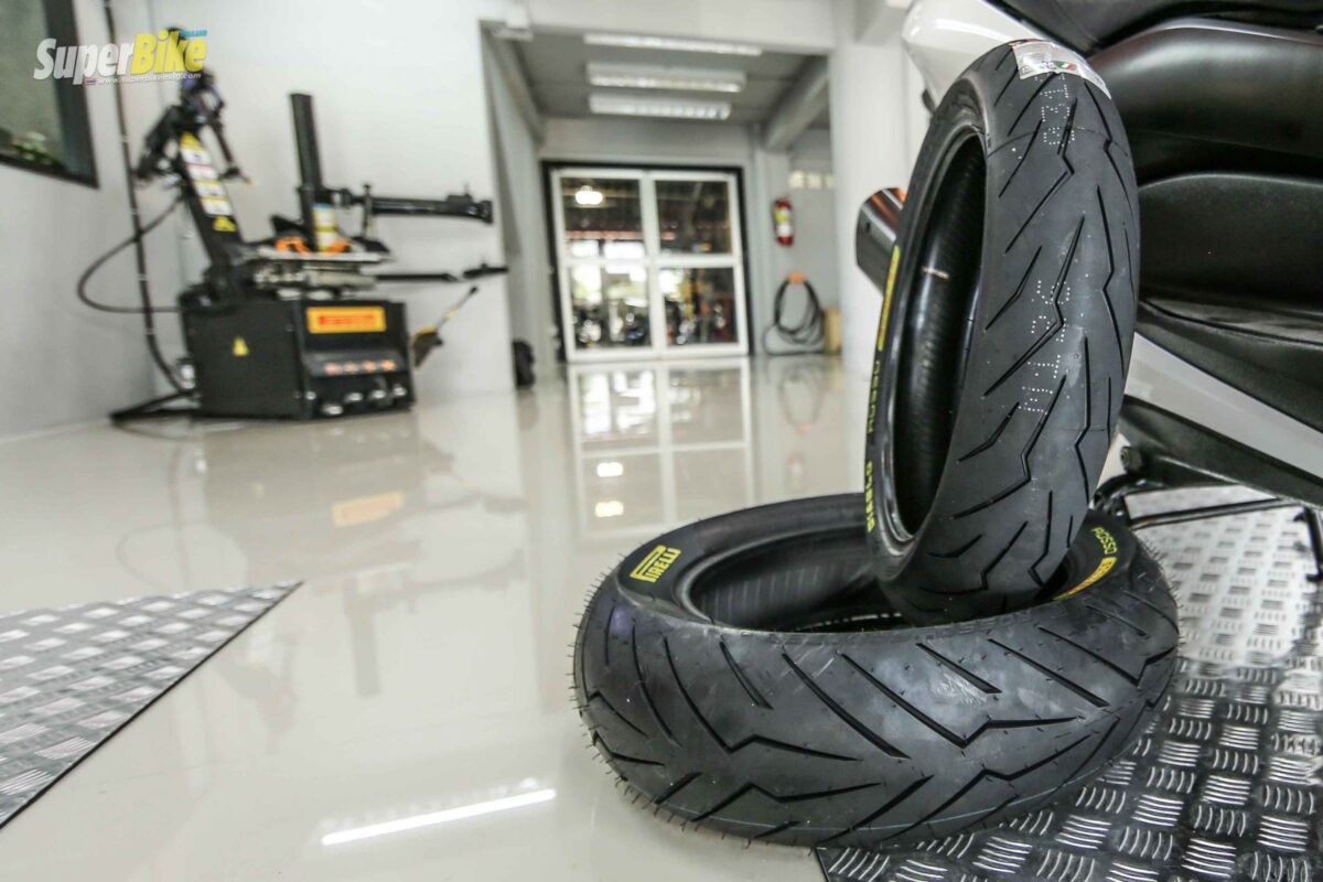 ยางมอเตอร์ไซค์ Pirelli รุ่น Rosso Scooter (รอสโซ่สกูตเตอร์) ขอบ 12, 13, 14, 15 นิ้ว - Image 3