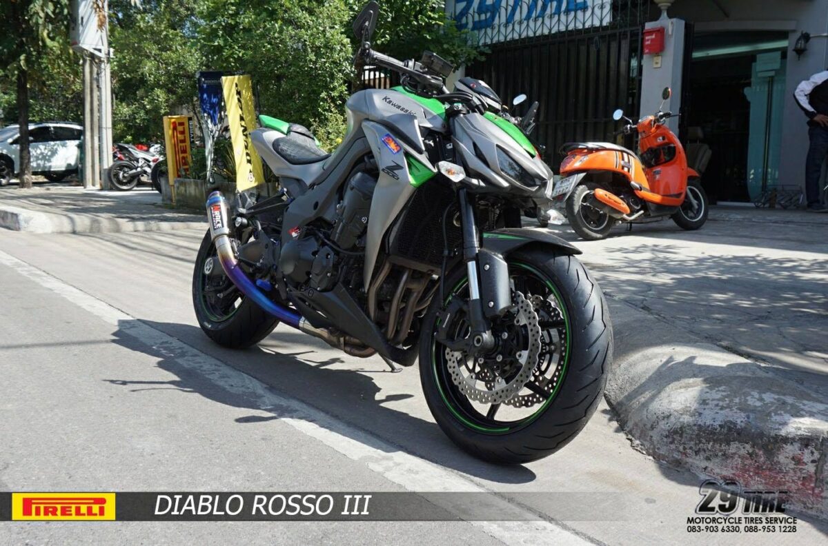 ยางมอเตอร์ไซค์ Pirelli รุ่น Diablo Rosso3 (รอสโซ่ 3) - Image 5