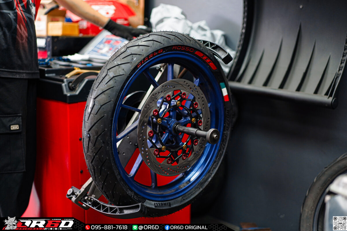 ยางมอเตอร์ไซค์ Pirelli รุ่น Diablo Rosso3 (รอสโซ่ 3) - Image 6