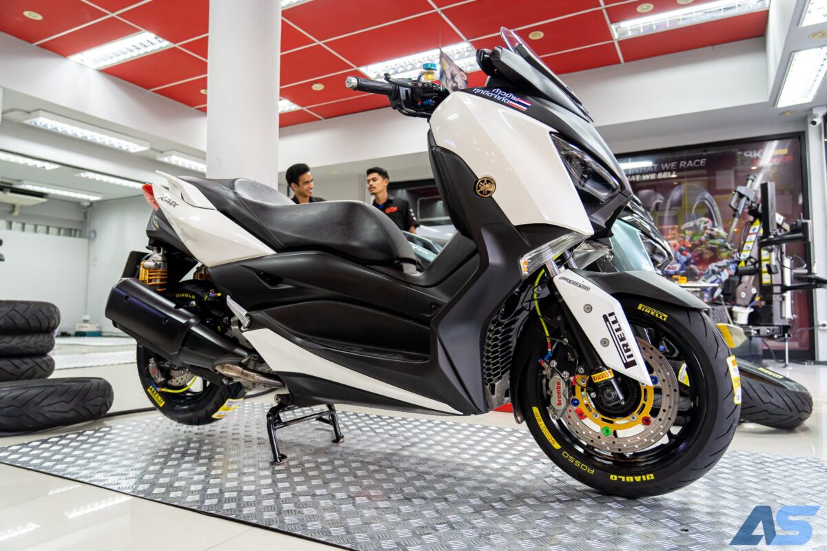 ยางมอเตอร์ไซค์ Pirelli รุ่น Diablo Rosso Scooter Radial (รอสโซ่สกูตเตอร์ เรเดียล) - Image 2