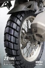 ยางมอเตอร์ไซค์ Vee rubber รุ่น VRM307 , VRM163 ลายยางกึ่งวิบาก - Image 2