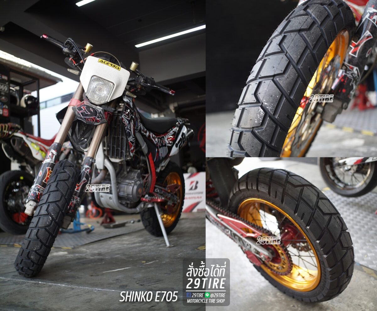 ยางมอเตอร์ไซค์ Shinko รุ่น E705 - Image 2