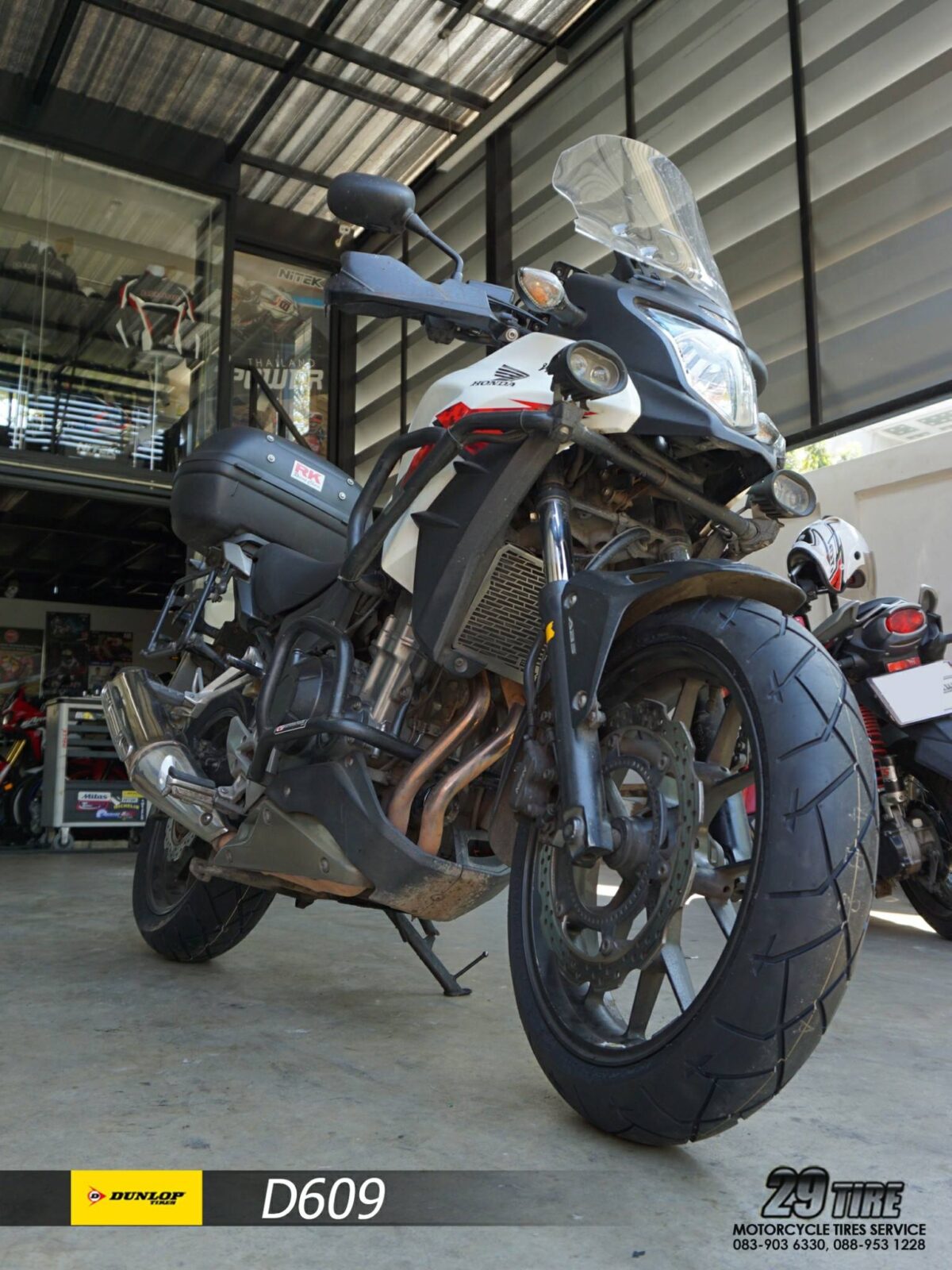 ยางมอเตอร์ไซค์ DUNLOP รุ่น D609 - Image 4