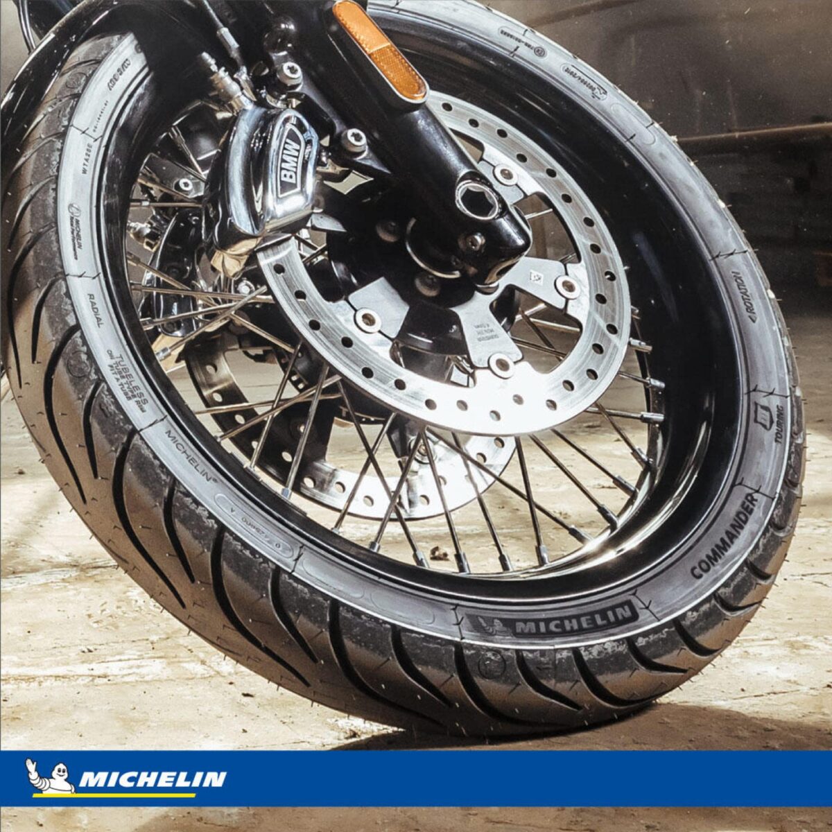 ยางมอเตอร์ไซค์ MICHELIN รุ่น COMMANDER II ขอบ 15, 16, 17, 18, 19, 21 นิ้ว - Image 2