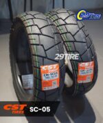 ยางมอเตอร์ไซค์ CST รุ่น CM SC05 ยางลายกึ่งวิบาก - Image 2